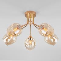 Потолочная люстра Eurosvet Marci 30164/5 золото. Фото №1