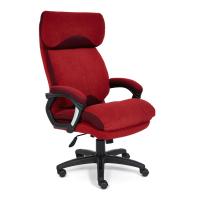 Кресло офисное Duke (флок/ткань бордо/бордо)