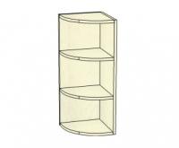 Шкаф настенный угловой открытый Злата ЗТ-3928/М (-01) фото Шкаф настенный угловой открытый Злата ЗТ-3928/М (-01). Фото №1