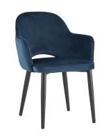 Стул Венера велюр сине-зеленый фото Стул Венера велюр сине-зеленый. Фото №1