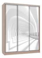 Бассо 7-600 58 (полки слева) дуб млечный Бассо 7-600 58 (полки слева) дуб млечный