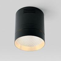 AL521, 10W, 900Lm, 4000K, 35 градусов, черный c золотым кольцом фото AL521, 10W, 900Lm, 4000K, 35 градусов, черный c золотым кольцом