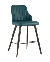 Стул полубарный Коналл экокожа темно-синий