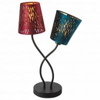 Настольная лампа декоративная Globo Ticon 15266-2T фото Настольная лампа декоративная Globo Ticon 15266-2T