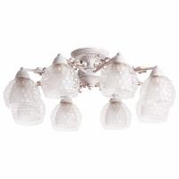 Потолочная люстра Arte Lamp Malina A7695PL-8WG фото Потолочная люстра Arte Lamp Malina A7695PL-8WG