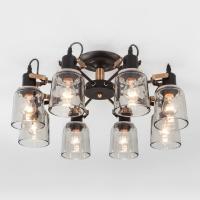 Потолочная люстра Eurosvet Astor 70111/8 черный фото Потолочная люстра Eurosvet Astor 70111/8 черный. Фото №1