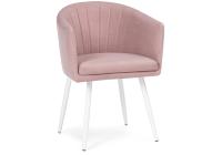 Стул Валета пыльно-розовый /  белый. Фото №1