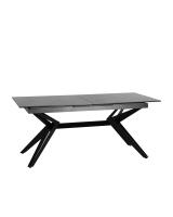 Стол обеденный Олимпия раскладной 180-230*90 керамика темная. Фото №1