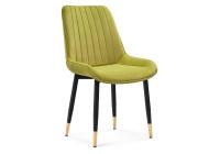 Стул Seda 1 khaki / gold / black. Фото №1