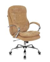 Кресло руководителя Бюрократ T-9950SL Fabric горчичный Velvet 73 крестовина металл хром фото Кресло руководителя Бюрократ T-9950SL Fabric горчичный Velvet 73 крестовина металл хром. Фото №1