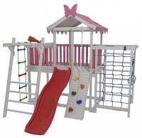 Комплекс игровой ДК2Р, розовый, серый
