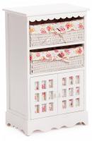 Комод с 2-мя корзинами Secret De Maison LE RAY ( mod.TT-WC004 ) МДФ+Павловния, 45*30*73, Белый (White)