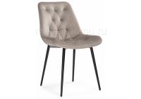 Стул Гояр светло-коричневый / черный глянец фото Стул Гояр светло-коричневый / черный глянец