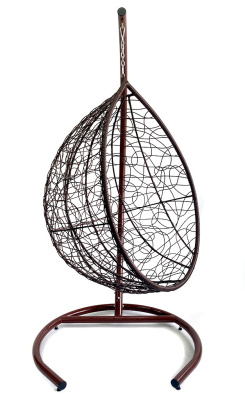 Подвесное кресло "КРИТ", цвет: коричневый. Фото №4