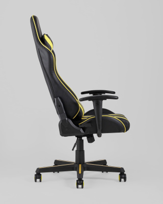 Кресло игровое TopChairs Camaro желтое фото Кресло игровое TopChairs Camaro желтое. Фото №4