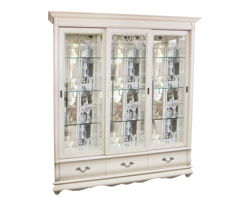 Шкаф-купе Оскар с витриной ММ-210-03 фото Шкаф-купе Оскар с витриной ММ-210-03. Фото №1