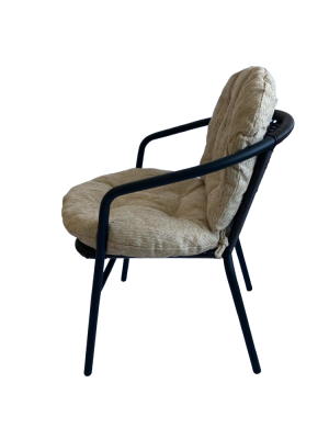 Кресло BISTRO с бежевой подушкой фото Кресло BISTRO с бежевой подушкой. Фото №3