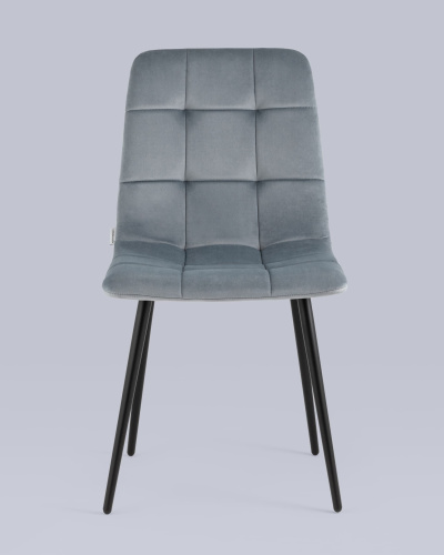 Стул Одди велюр серый. Фото №5