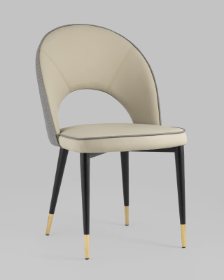 Стул Сохо экокожа серый. Фото