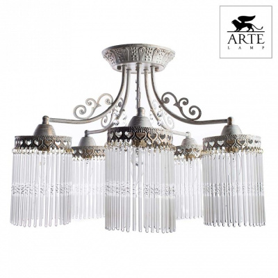 Потолочная люстра Arte Lamp Torrente A1678PL-5WG фото Потолочная люстра Arte Lamp Torrente A1678PL-5WG. Фото №2