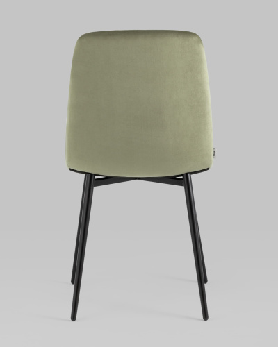 Стул Одди велюр пыльно-оливковый. Фото №6