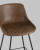 Стул полубарный TEXAS экокожа коричневый фото Стул полубарный TEXAS экокожа коричневый. Фото №8