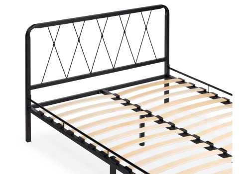 Кровать Иоханна 18 160х200 черная. Фото №4