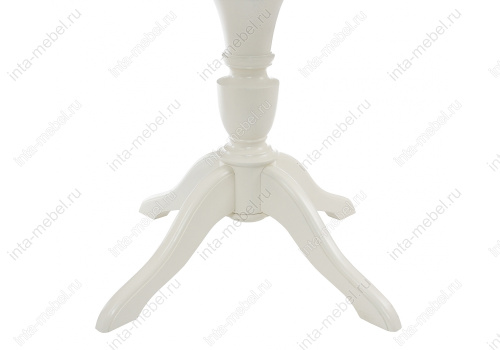 Стол деревянный Arno без патины / молочный. Фото №9