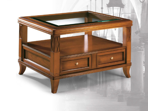 Журнальный стол квадратный 84. Фото №1