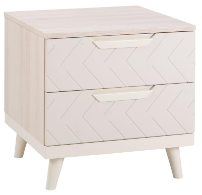 Тумба прикроватная Сканди_Жемчужно-белый фото Тумба прикроватная Сканди_Жемчужно-белый. Фото №2