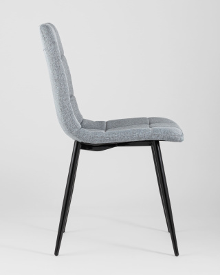 Стул Вольт рогожка серо-голубой фото Стул Вольт рогожка серо-голубой. Фото №4