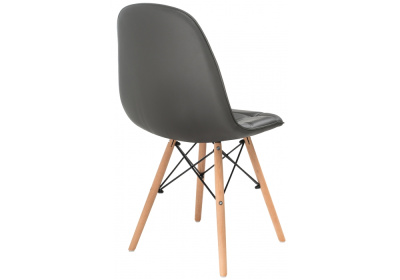 Стул деревянный Kvadro серый. Фото №5