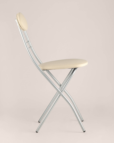 Стул складной М8-01 Компакт слоновая кость. Фото №6