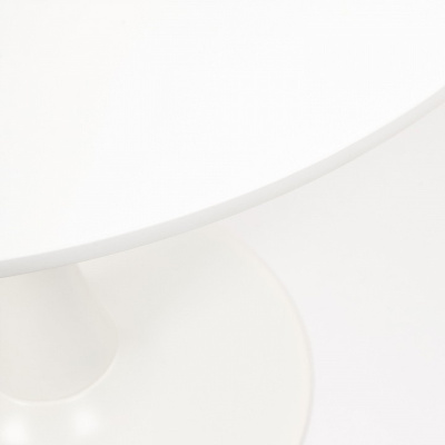 Стол TULIP (mod. 011) металл, мдф, 90*74, белый фото Стол TULIP (mod. 011) металл, мдф, 90*74, белый. Фото №2