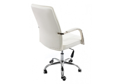 Стул Компьютерное кресло Nadir белое фото Стул Компьютерное кресло Nadir белое. Фото №5