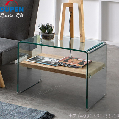 Тумба прикроватная DUPEN М-130 прозрачная фото Тумба прикроватная DUPEN М-130 прозрачная. Фото №2