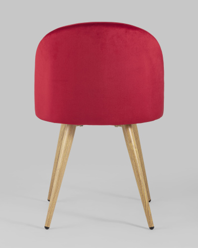 Стул Лион велюр красный. Фото №6