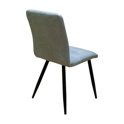 Стул Доби (Каркас (муар черный) тк. коллекции Safari голубой 020). Фото