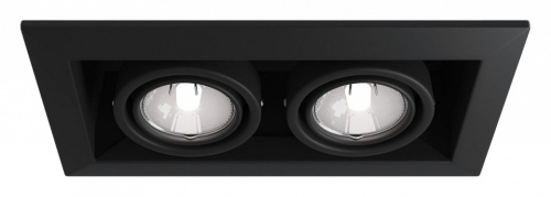 Встраиваемый светильник Maytoni Metal Modern DL008-2-02-B. Фото №1