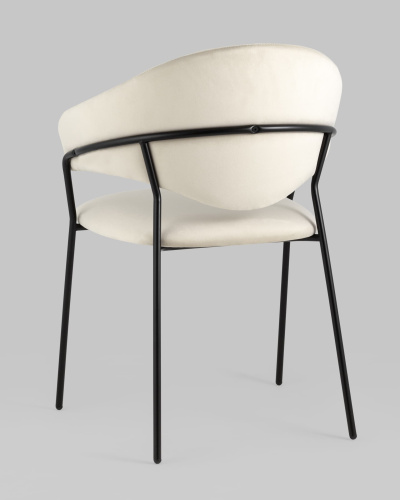 Стул Алексис велюр бежевый. Фото №7