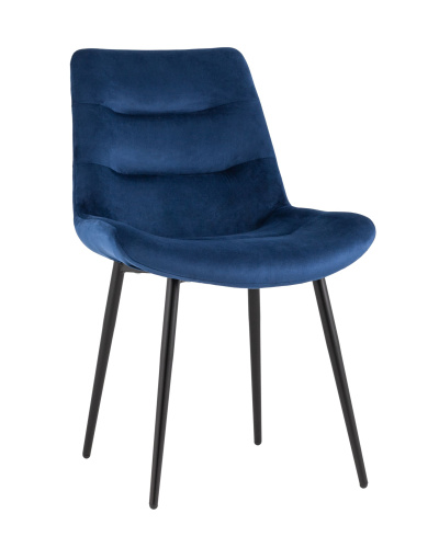 Стул Остин велюр синий. Фото №2