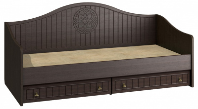 кровать Монблан  венге/орех шоколадный фото кровать Монблан  венге/орех шоколадный. Фото №2