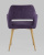 Стул Кромвель NEW фиолетовый. Фото №6