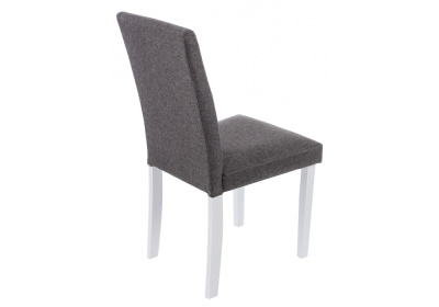 Стул деревянный Стул Gross white / dark grey. Фото №5