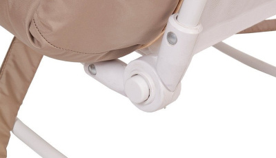 Шезлонг детский Polini kids Звезды, бежевый. Фото