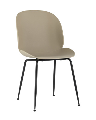 Стул Beetle пластик бежевый фото Стул Beetle пластик бежевый. Фото №2