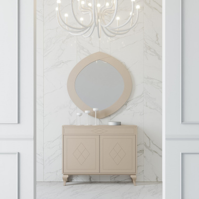 Узкая тумба NORA 3044.1 Almendra. Фото