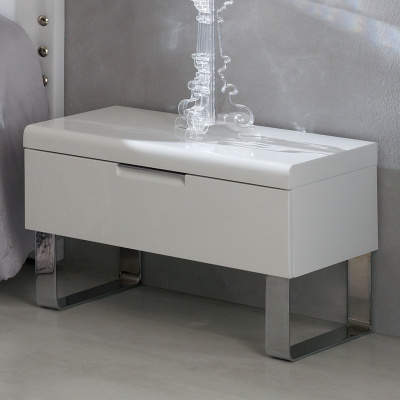 Тумба прикроватная DUPEN М-106 белая. Фото