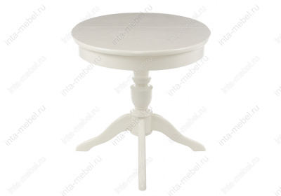 Стол деревянный Arno без патины / молочный. Фото