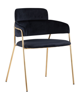 Стул Полин темно-синий. Фото